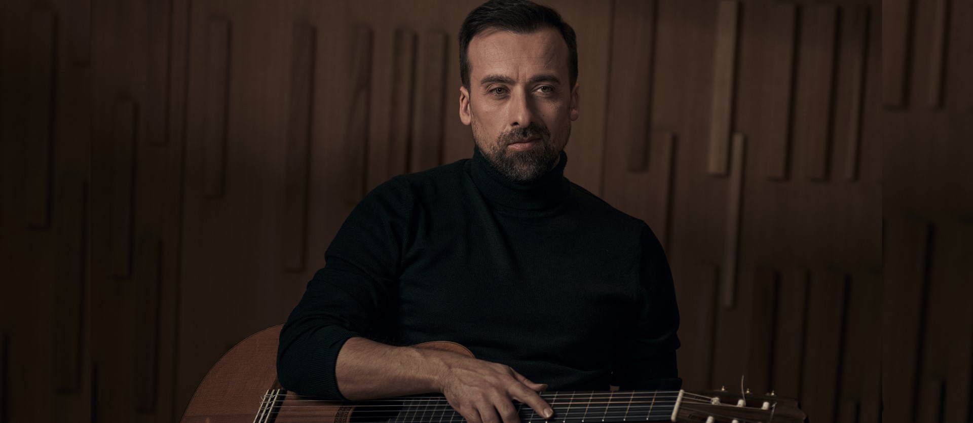 Danijel Cerović performing classical guitar