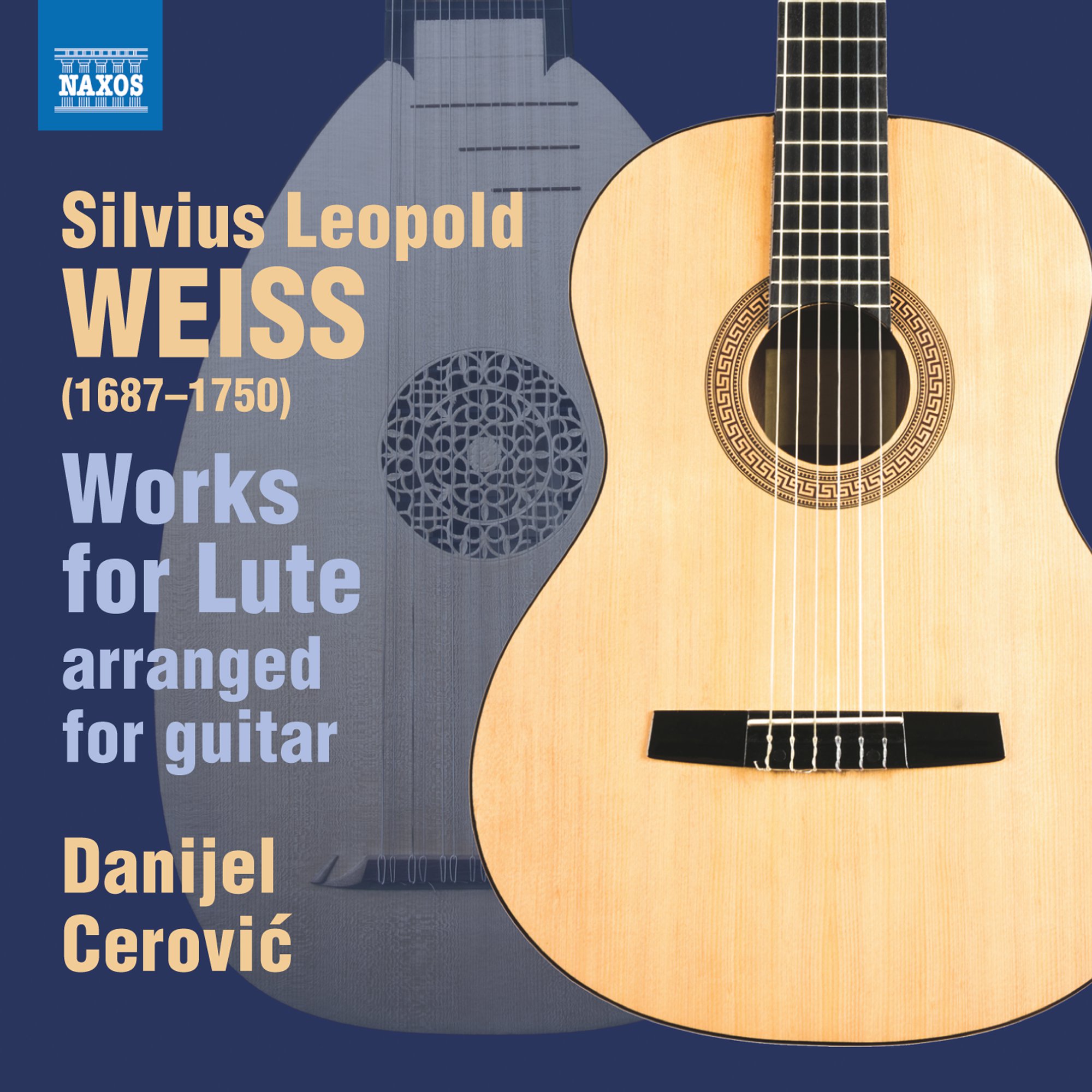 Cover of Silvius Leopold Weiss Lute Works performed by Danijel Cerović